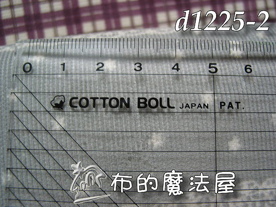 【布的魔法屋】日本進口d1225-2黑色cotton boll金龜牌15cm定規尺縫份尺(拼布工具)