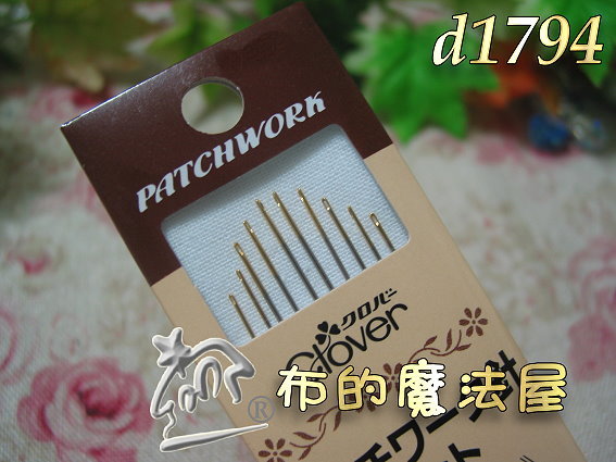 【布的魔法屋】日本進口d1794可樂牌4合1手縫針綜合針(刺繡工具/ 刺繡材料/拼布工具) 