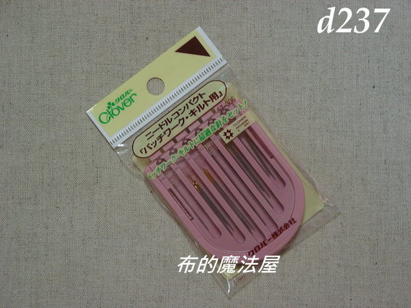 【布的魔法屋】日本進口d237可樂牌手縫綜合針(拼布針.手縫針/拼布工具/拼布材料拼布周邊) 